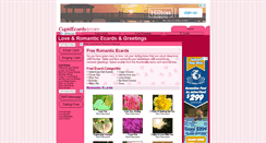 Desktop Screenshot of cupidecards.com